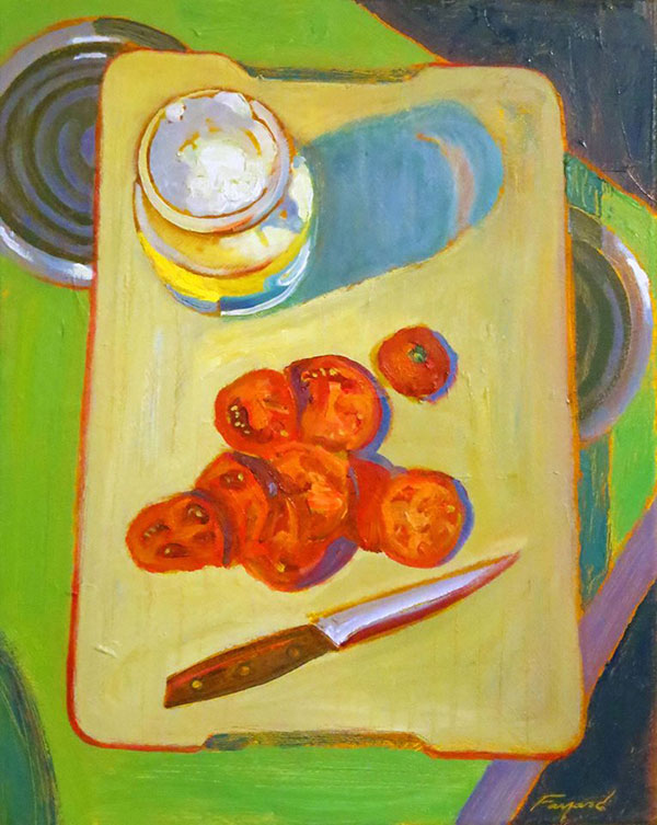 Knife Mater Mayo, oil on canvas - PaulFayard